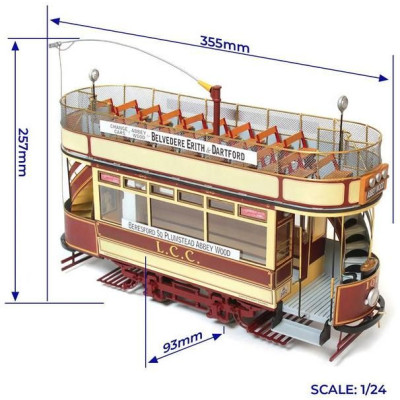 OCCRE Tramvaj Londýn 1:24 kit