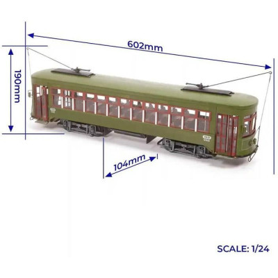 OCCRE Tramvaj New Orleans 1:24 kit