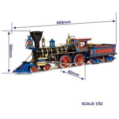 OCCRE Lokomotiva Jupiter 1:32 kit