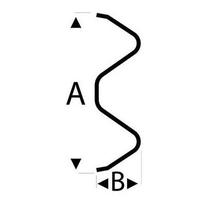Raboesch profil svodidla 1:160 délka 330 mm (5)