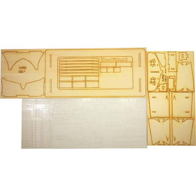 ROMARIN Policejní člun W3 s doplňky 1:25 kit