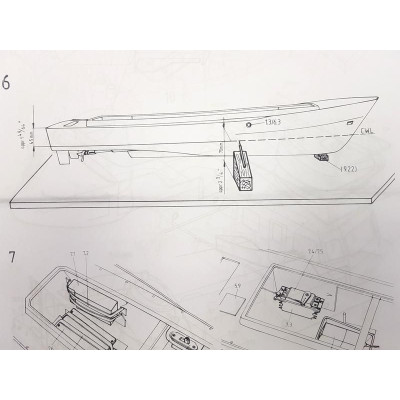 ROMARIN Policejní člun W3 s doplňky 1:25 kit