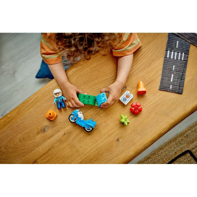 LEGO Friends - Modrá policejní motorka