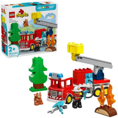 LEGO DUPLO - Hasičské auto s hadicí a hasičem