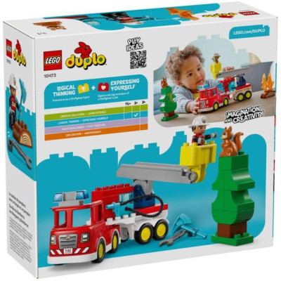 LEGO DUPLO - Hasičské auto s hadicí a hasičem