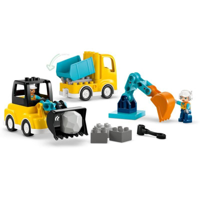 LEGO DUPLO - Vozidla na stavbě 3 v 1