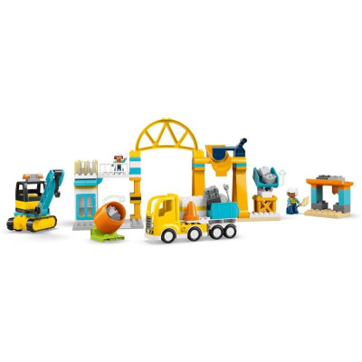 LEGO DUPLO - Staveniště a vozidla 3 v 1