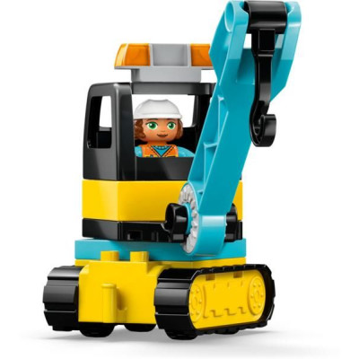 LEGO DUPLO - Staveniště a vozidla 3 v 1