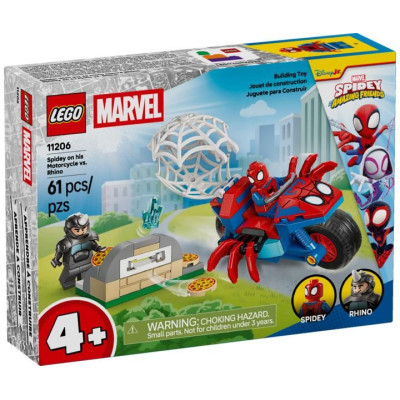 LEGO Friends - Spidey na motorce vs. Rhino