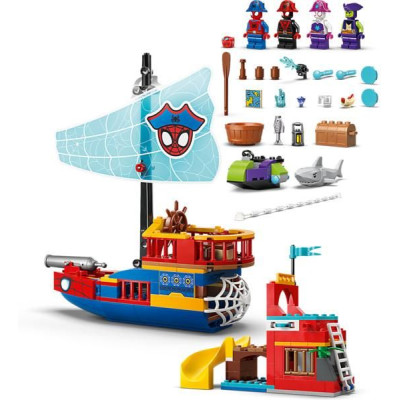 LEGO Marvel - Spidey a jeho úžasní přátelé - Pirátská loď Spideyho týmu