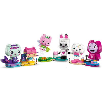 LEGO Gábinin kouzelný domek - Gábi a kočičí kamarádi z kostek