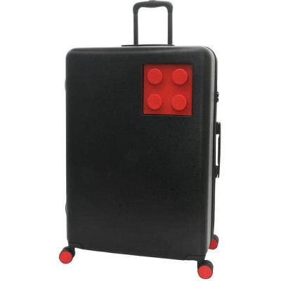 LEGO Luggage Cestovní kufr Urban 3 dílný set - černý/červený