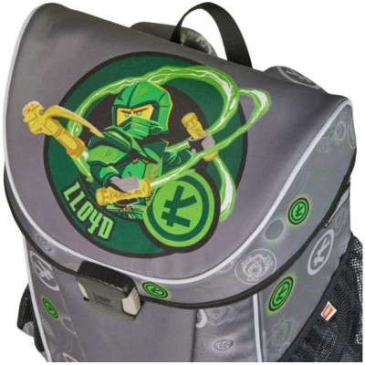 LEGO školní aktovka Easy Light - Ninjago Elemental Master of Energy