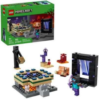 LEGO Minecraft - Cesta portálem do Netheru a Endu