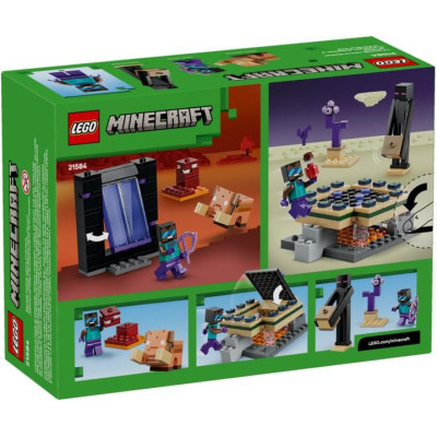 LEGO Minecraft - Cesta portálem do Netheru a Endu