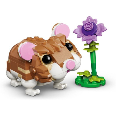 LEGO Creator - Roztomilý křeček s květinou