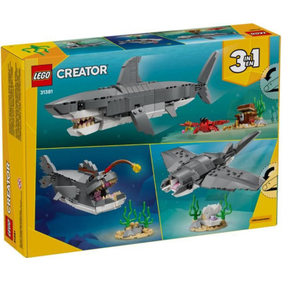 LEGO Creator - Divoký žralok a truhla s pokladem