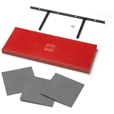 LEGO polička na vystavení stavebnic - modrá