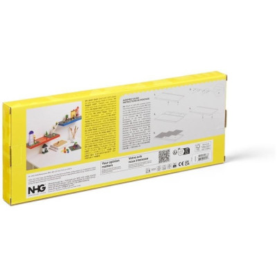 LEGO polička na vystavení stavebnic - modrá