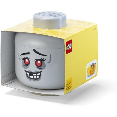 LEGO úložná hlava velká - zombie