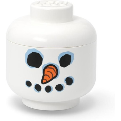 LEGO úložná hlava velká - sněhulák