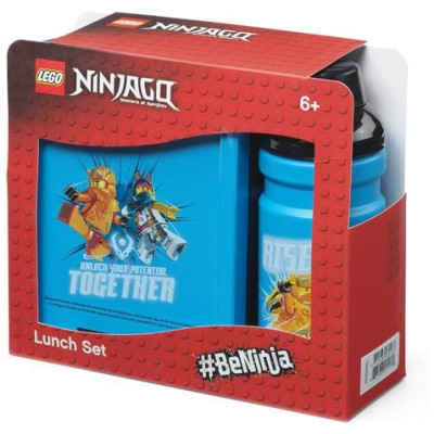 LEGO svačinový set - Rocket modrý/zelený