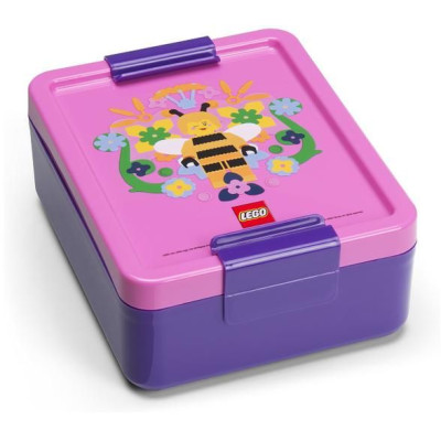 LEGO svačinový set - Bee fialový