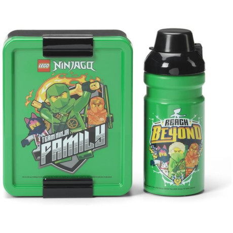 LEGO svačinový set - Ninjago zelený