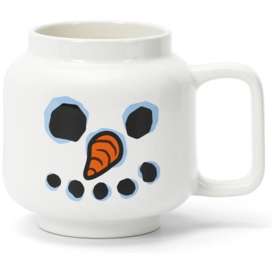 LEGO keramický hrnek 530 ml - sněhulák