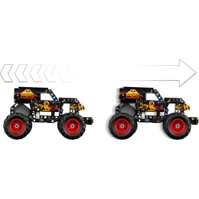 LEGO Technic - Monster Jam™ Grave Digger™ Oheň a led