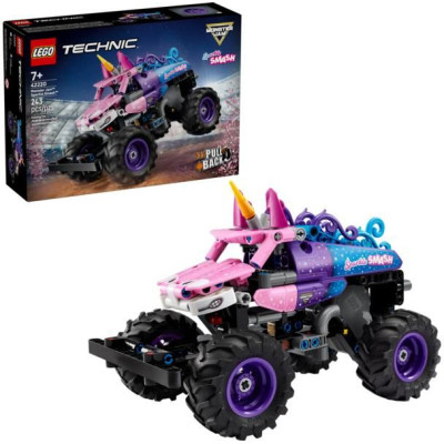LEGO Technic - Monster Jam™ Sparkle Smash™ s natahovacím motorem