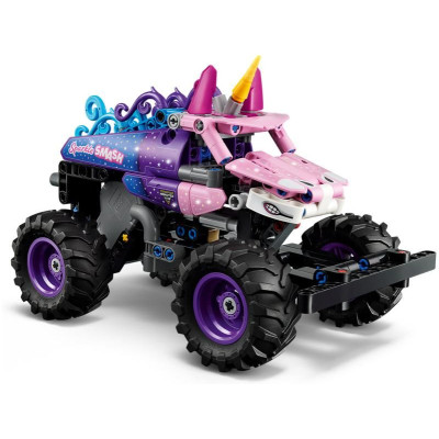 LEGO Technic - Monster Jam™ Sparkle Smash™ s natahovacím motorem