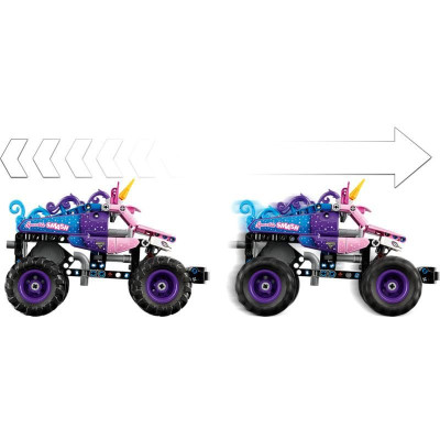 LEGO Technic - Monster Jam™ Sparkle Smash™ s natahovacím motorem