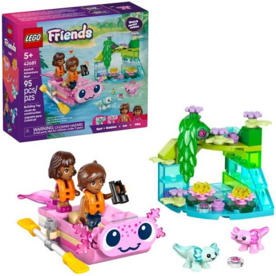 LEGO Friends - Dobrodružný člun s axolotly