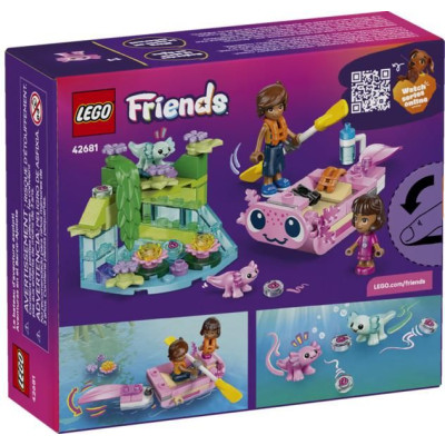LEGO Friends - Dobrodružný člun s axolotly