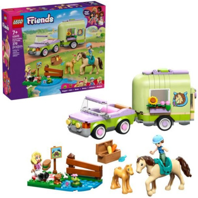LEGO Friends - Přívěs s koněm a hříbětem
