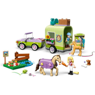 LEGO Friends - Přívěs s koněm a hříbětem