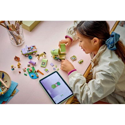 LEGO Friends - Přívěs s koněm a hříbětem