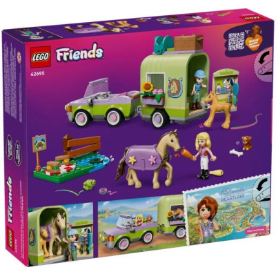 LEGO Friends - Přívěs s koněm a hříbětem