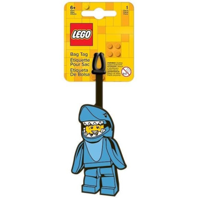 LEGO jmenovka na zavazadlo - Iconic žralok