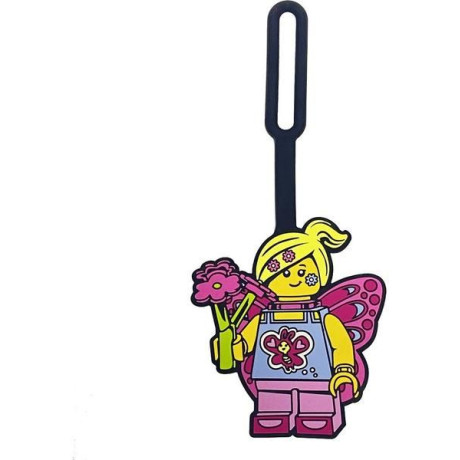 LEGO jmenovka na zavazadlo - Iconic Motýlí dívka