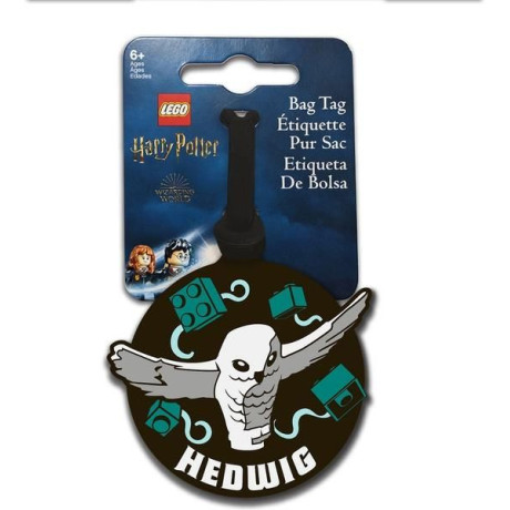 LEGO jmenovka na zavazadlo - Harry Potter Hedvika