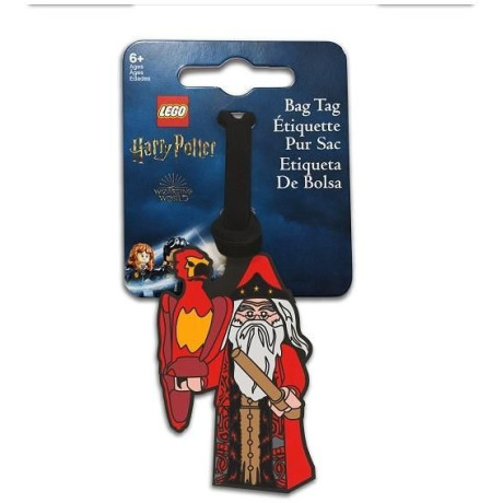 LEGO jmenovka na zavazadlo - Harry Potter Albus Brumbál