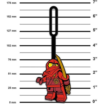 LEGO jmenovka na zavazadlo - Ninjago Kai