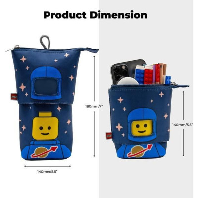 LEGO Pop Up pouzdro - Minifigures Kosmonaut modrý