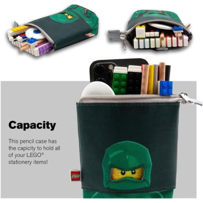 LEGO Pop Up pouzdro - Minifigures Kosmonaut červený