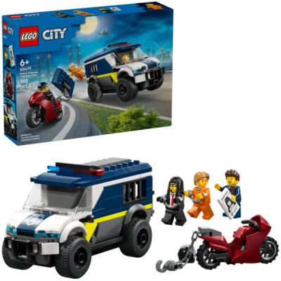 LEGO City - Policejní dodávka pro převoz vězňů