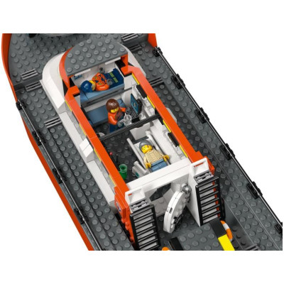 LEGO City - Záchranný člun pobřežní hlídky a vrtulník