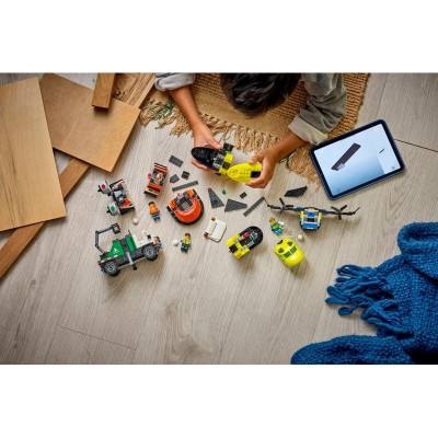 LEGO City - Remix: Letadlo, servisní vůz a vznášedlo