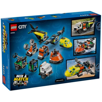 LEGO City - Remix: Letadlo, servisní vůz a vznášedlo